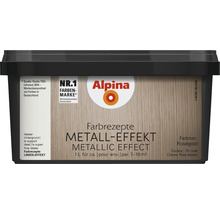 Peinture Alpina effet métallique or rosé, 1 litre