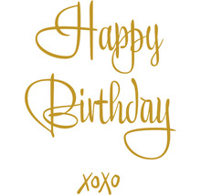 Happy Birthday Schriftzug