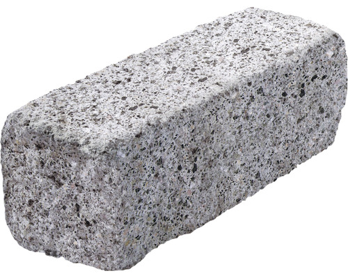 Pierre de construction iBrixx Passion Twee gris granit 25x12,5x12,5 cm