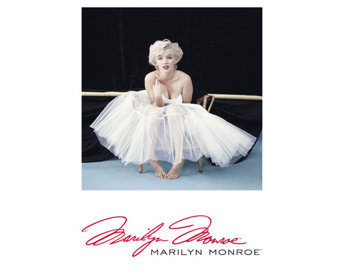 Postkarte Marilyn Monroe Tüllrock 10,5x14,8 cm