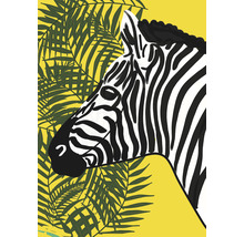 Postkarte Zebra