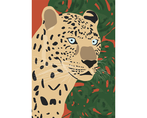 Postkarte Leopard 10,5x14,8 cm