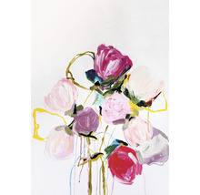 Peinture de fleurs de différentes couleurs
