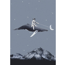 Postkarte Aim For The Moon 10,5x14,8 cm