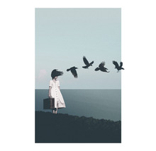 Postkarte I Am Starting To Forget Your F 10,5x14,8 cm