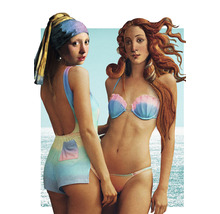 Postkarte Beach Girls 10,5x14,8 cm