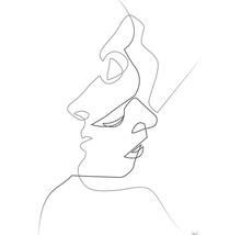 Postkarte Close On White 10,5x14,8 cm