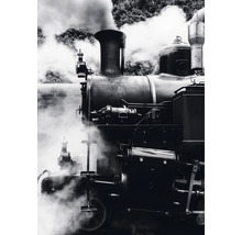 Postkarte steam train 10,5x14,8 cm