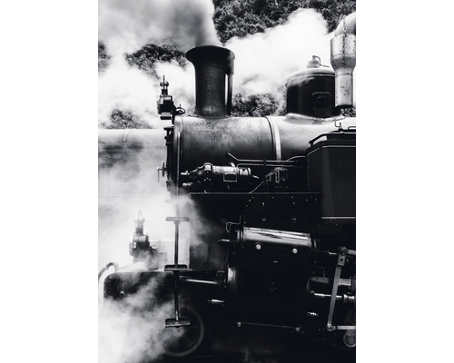 Carte postale steam train 10,5x14,8 cm