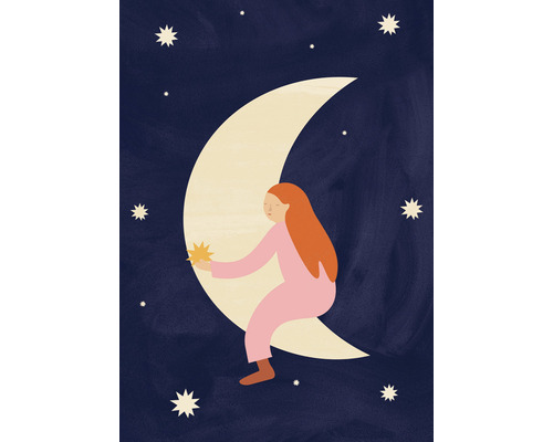 Postkarte Lullaby moon 10,5x14,8 cm