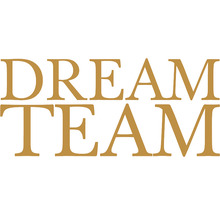 Dream Team Schriftzug