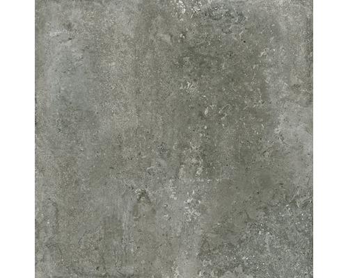 Carrelage sol et mur grès cérame fin Livingstone graphite 120x120 cm rect. mat