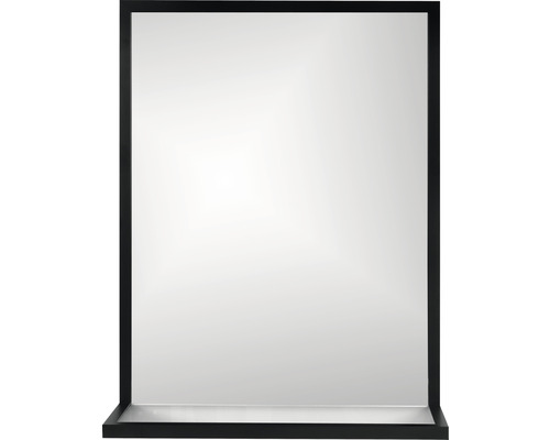 Rechteckiger Spiegel mit Rahmen