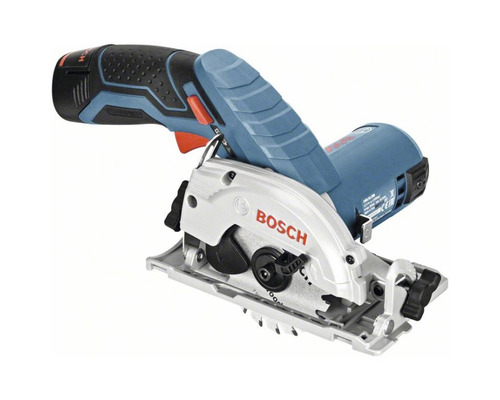 Bosch Professional Akku-Kreissäge GKS 12V-26 (Standard for Wood 85 x 15 x 1,1 mm 20 Zähne) inklusive 1 x Kreissägeblatt Zubehör Staubabsaugung und L-BOXX 136 ohne Akku und Ladegerät