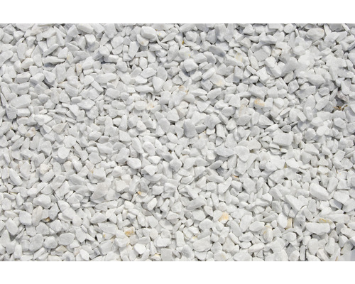 Marbre concassé Carrara-9-12 mm 25 kg blanc