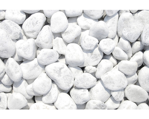Graviers de marbre de Carrare blanc 40-60 mm 25 kg Graviers de marbre de Carrare blanc 40-60 mm 25 kg