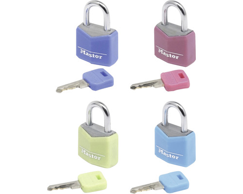 Cadenas Master différents avec clés