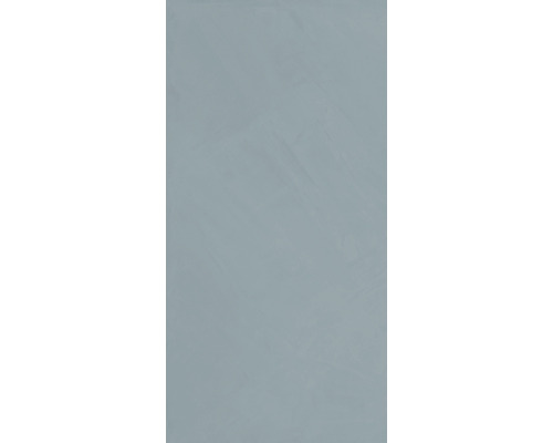 Carrelage sol et mur en grès cérame fin Paint blue 60 x 120 cm