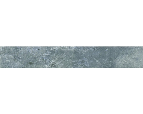 Plinthe de carrelage Queen ocean 9x60 cm poli Motif de carreaux avec surface mate