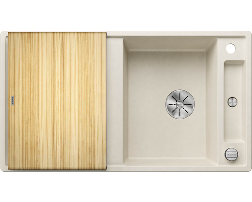 Évier avec planche à découper