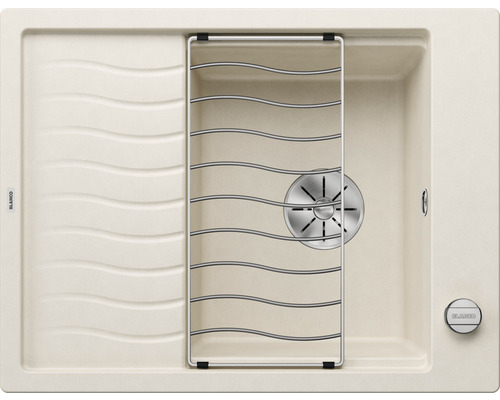 Küchenspüle mit Abtropfgitter