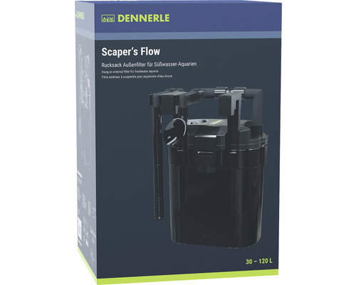 Dennerle Scaper''s Flow Rucksack Aussenfilter für Süsswasseraquarien, geeignet für 30 bis 120 Liter Aquarien