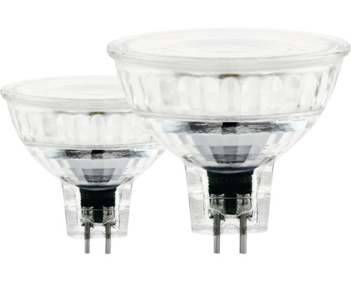 Ampoules LED GU5,3 3 W 230 lm 2700 K blanc chaud 2 pièces