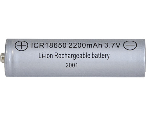 Batterie li-ion Star Trading ICR18650 3,7 V 2200 mAh