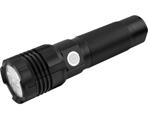 LED Taschenlampe Ansmann Pro 3000R schwarz