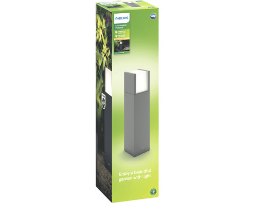Verpackung einer Philips LED Sockelleuchte für den Aussenbereich