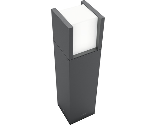 Rechteckige Aussenleuchte zur Bodenmontage