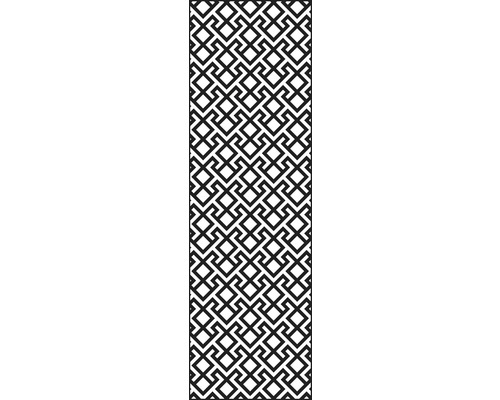 Designeinsatz GroJa Flex Abstract XL 60 x 180 cm anthrazit