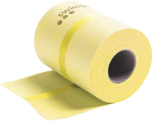 swissporBOARD Spezial-Dichtband für Eck-und Anschlussfugen 5 m x 120 mm Rolle Abdeckvlies mit Abdeckband