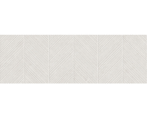 Steingut Dekorfliese Ghent Wall beige shaped 33,3 x 100 cm