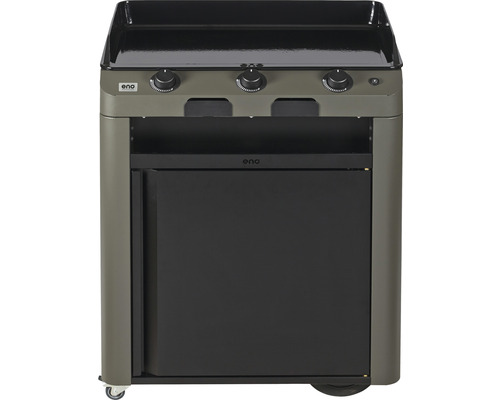 Eno Gasgrillwagen mit drei Brennern und Stauraum