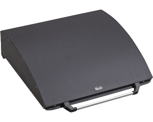 Couvercle de barbecue noir avec poignée