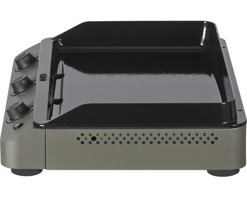 Plaque de cuisson avec trois boutons rotatifs