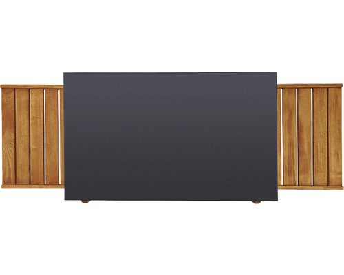 Table de jardin avec panneaux de bois