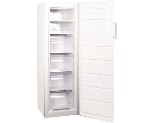 Congélateur ouvert avec tiroirs