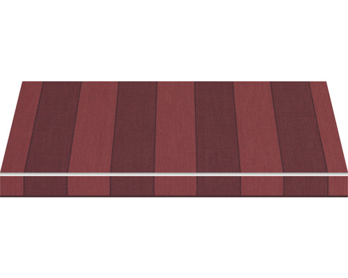 Markise mit Streifenmuster