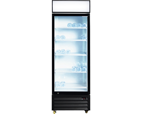 Réfrigérateur de présentation Kibernetik KS600M noir/blanc 013294