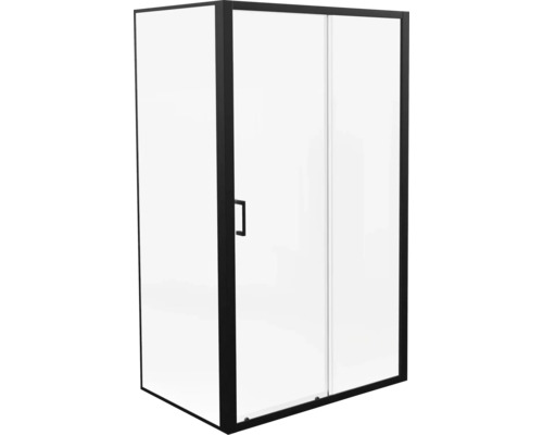 Cabine de douche avec porte coulissante