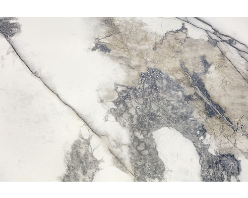 Carrelage sol et mur en grès cérame fin Premiere white EP 75,5 x 151 cm