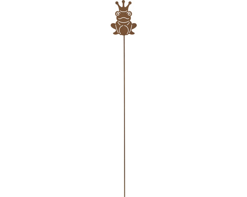 Baguette décorative Lafiora Grenouille H 115 cm marron