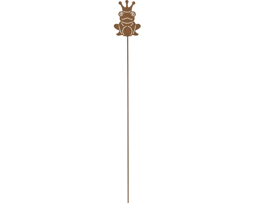 Dekostab Lafiora Frosch H 90 cm braun