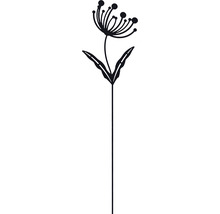 Fleur décorative à piquer pour jardin en métal