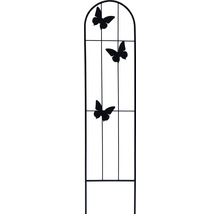 Clôture de jardin avec motif papillon