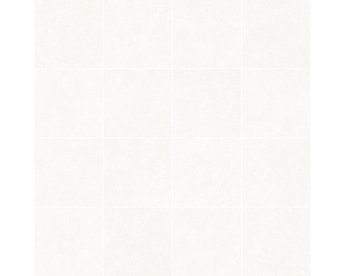 Mosaïque en grès cérame fin Ghent white 16T 30x30 cm All in One