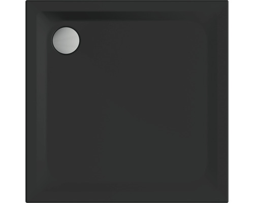 Quadratische Duschwanne mit Abfluss