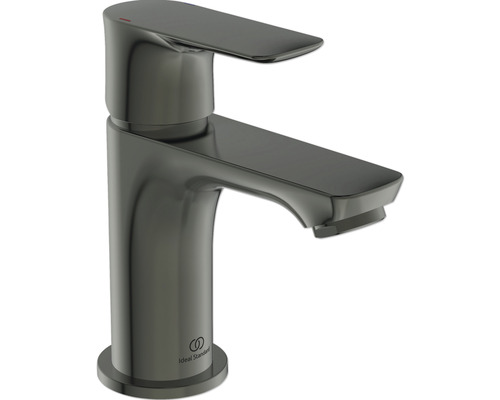 Robinet de lavabo pour vasque à poser Ideal Standard Connect Air magnetic grey brossé A7018A5
